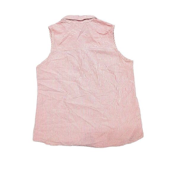 Anthropologie Women's Red and White Shirt - Picture 2 of 4